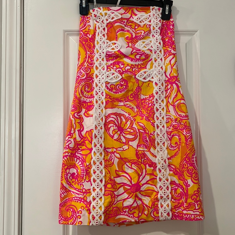 Lily Pulitzer Strapless Tansy Dress NWT